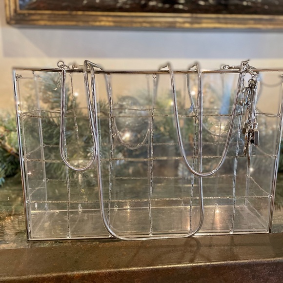 Chanel Silver Cage Bag - Picture 7 of 11